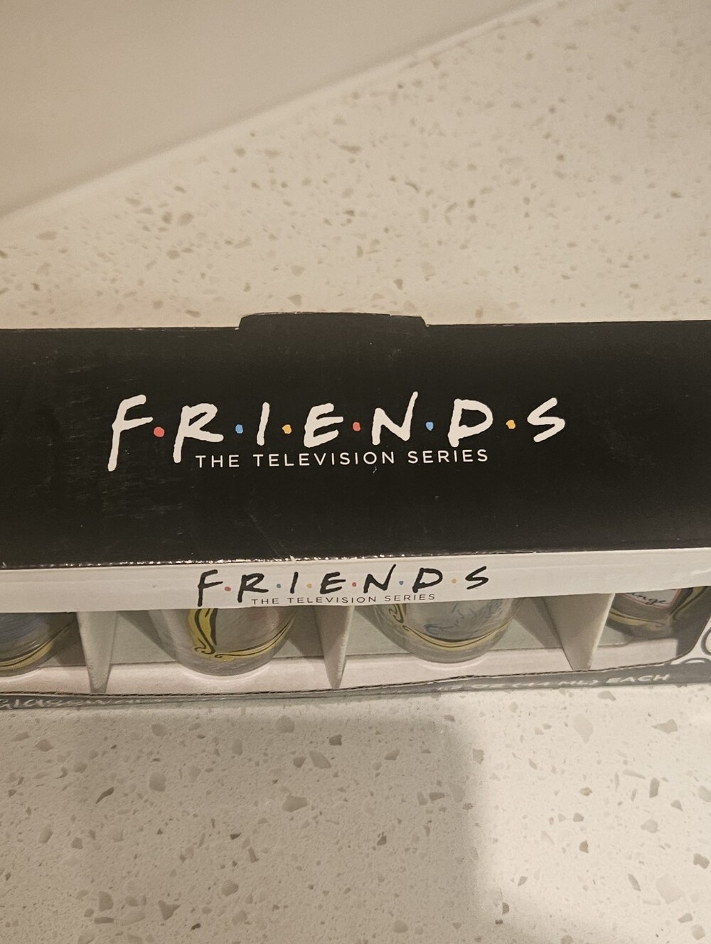 Friends Shot Glass Set, New In Box - Picture 7 of 9